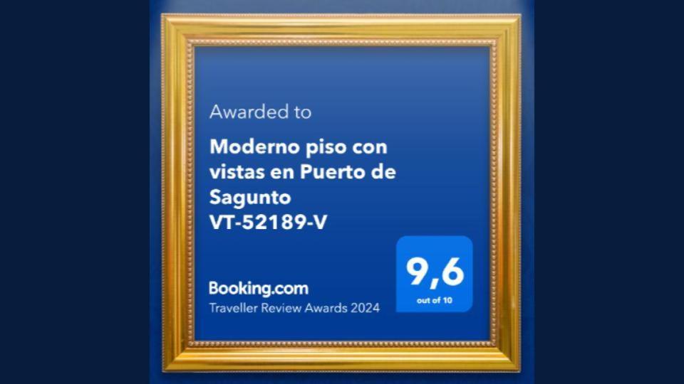 Moderno Piso Con Vistas En Puerto De Sagunto Vt-52189-V Apartment Luaran gambar